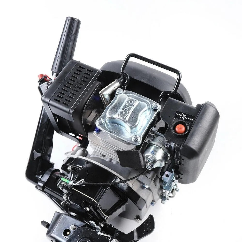 Hangkai Water Cooled 2 Stroke 6HP Outboard Motor Petrol Powered Engine
