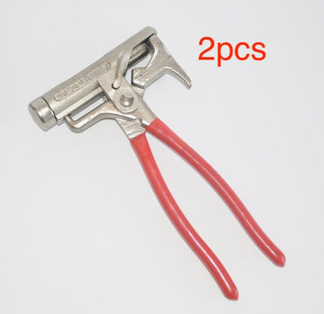 Household multi-functional universal hammer, Korean Shenzhen saw, forceps, saws, multi-purpose running river and Lake Hardware Tools – Red 2pcs