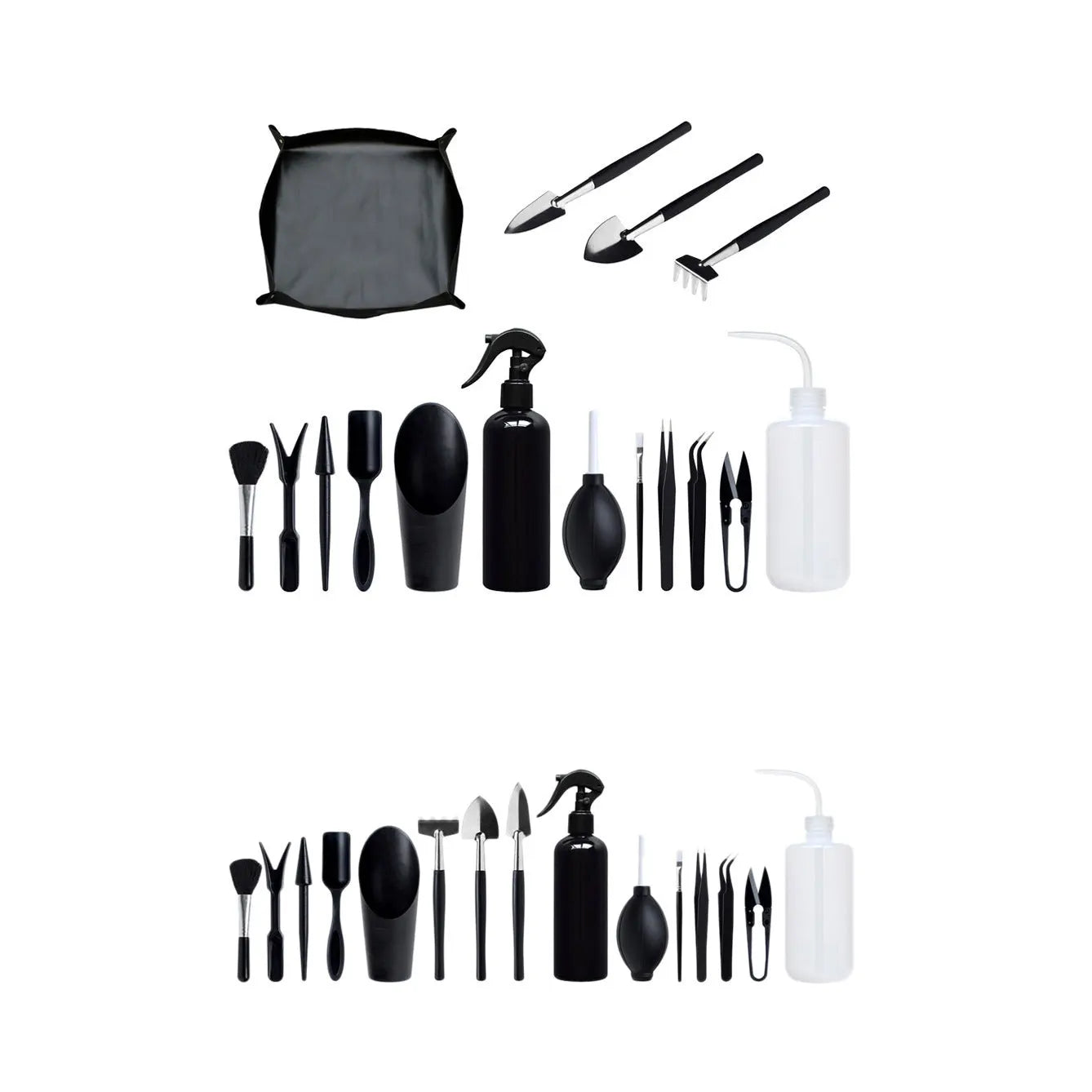 Mini Garden Tools Set for Succulents &amp; Bonsai 16-Piece Kit