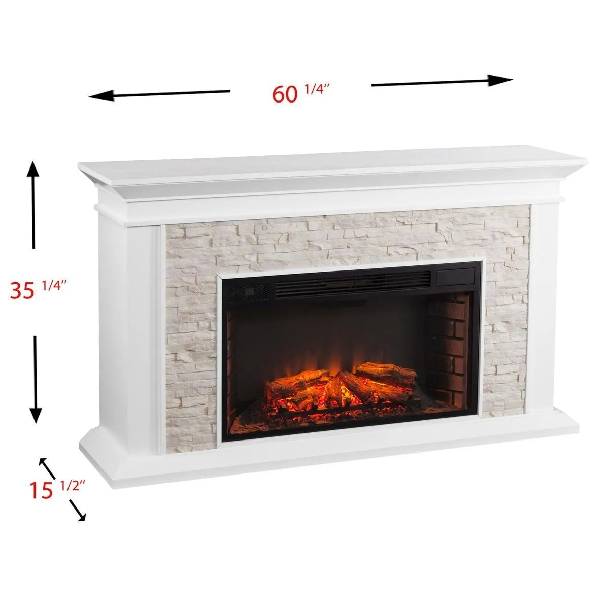 Ceonna Electric Fireplace Winston Porter Finish