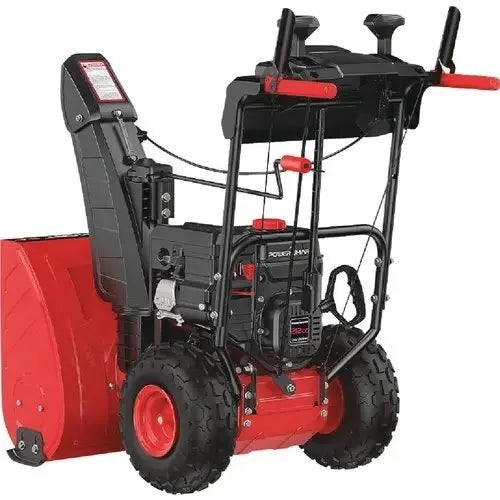PowerSmart 26” 212cc Two Stage Gas Self Propelled Snow Blower with Electric Start