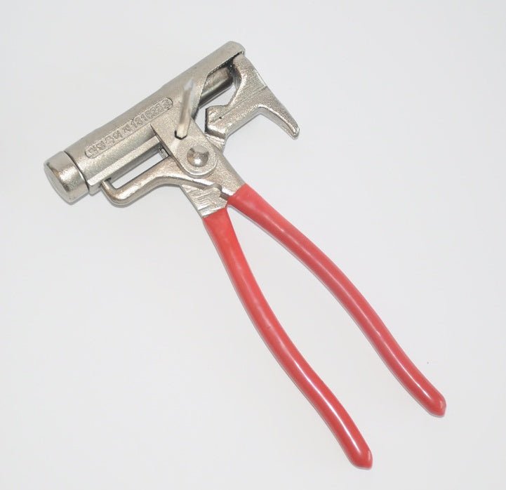 Household multi-functional universal hammer, Korean Shenzhen saw, forceps, saws, multi-purpose running river and Lake Hardware Tools – Red