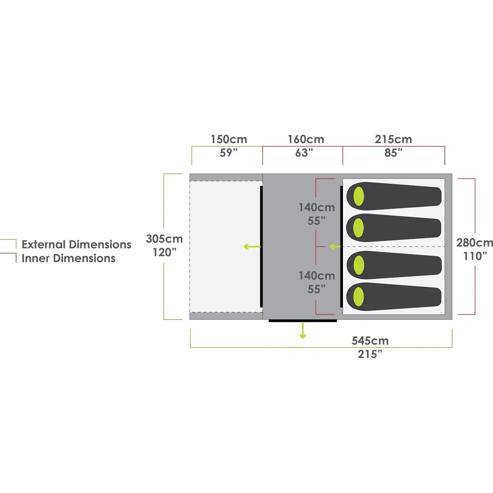 Zempire Evo TM V2 Air Tent