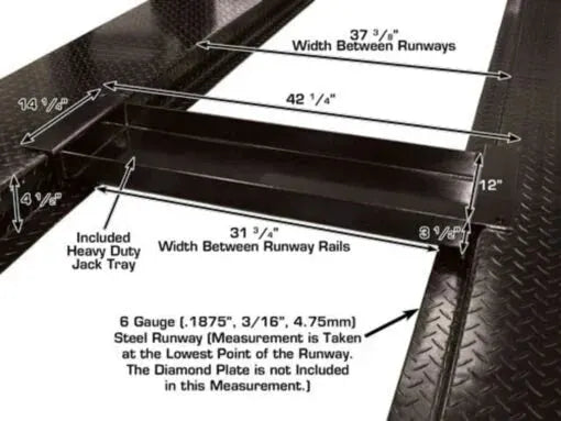 Atlas Garage PRO8000 8,000 lb 4-Post Lift
