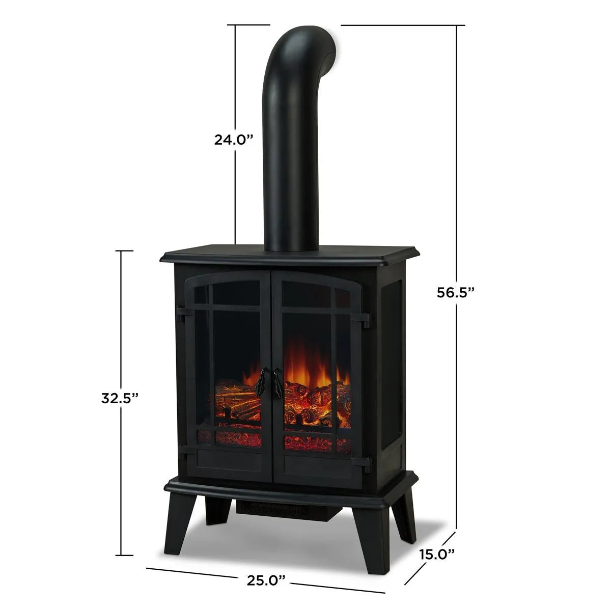 Real Flame Foster 25″ Electric Fireplace