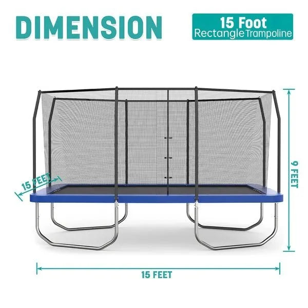 Skywalker 15′ x 9′ Rectangle Trampoline