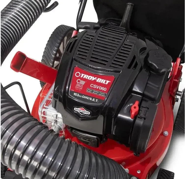 Troy-Bilt 24″ Gas Chipper Shredder Vacuum – 3-in-1 Yard Cleanup Machine