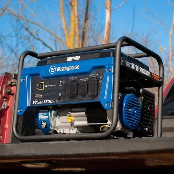 Westinghouse WGen3600cv – 3600 Watt Portable Generator w/ RV Outlet &amp; CO Sensor (49-State)