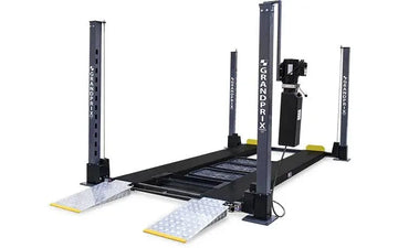 9,000-lb. Capacity / Includes Aluminum Ramps, Caster Kit, Jack Platform and Drip Trays