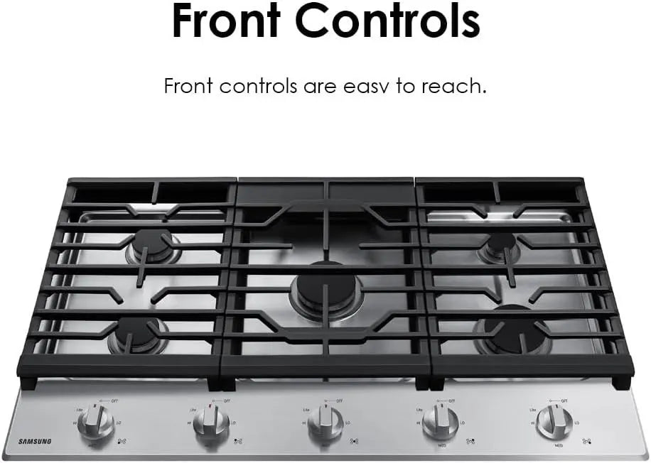 Samsung 36″ Gas Cooktop NA36R5310FS
