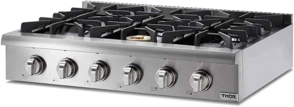 Thor Kitchen 36 Inch Gas Rangetop HRT3618U