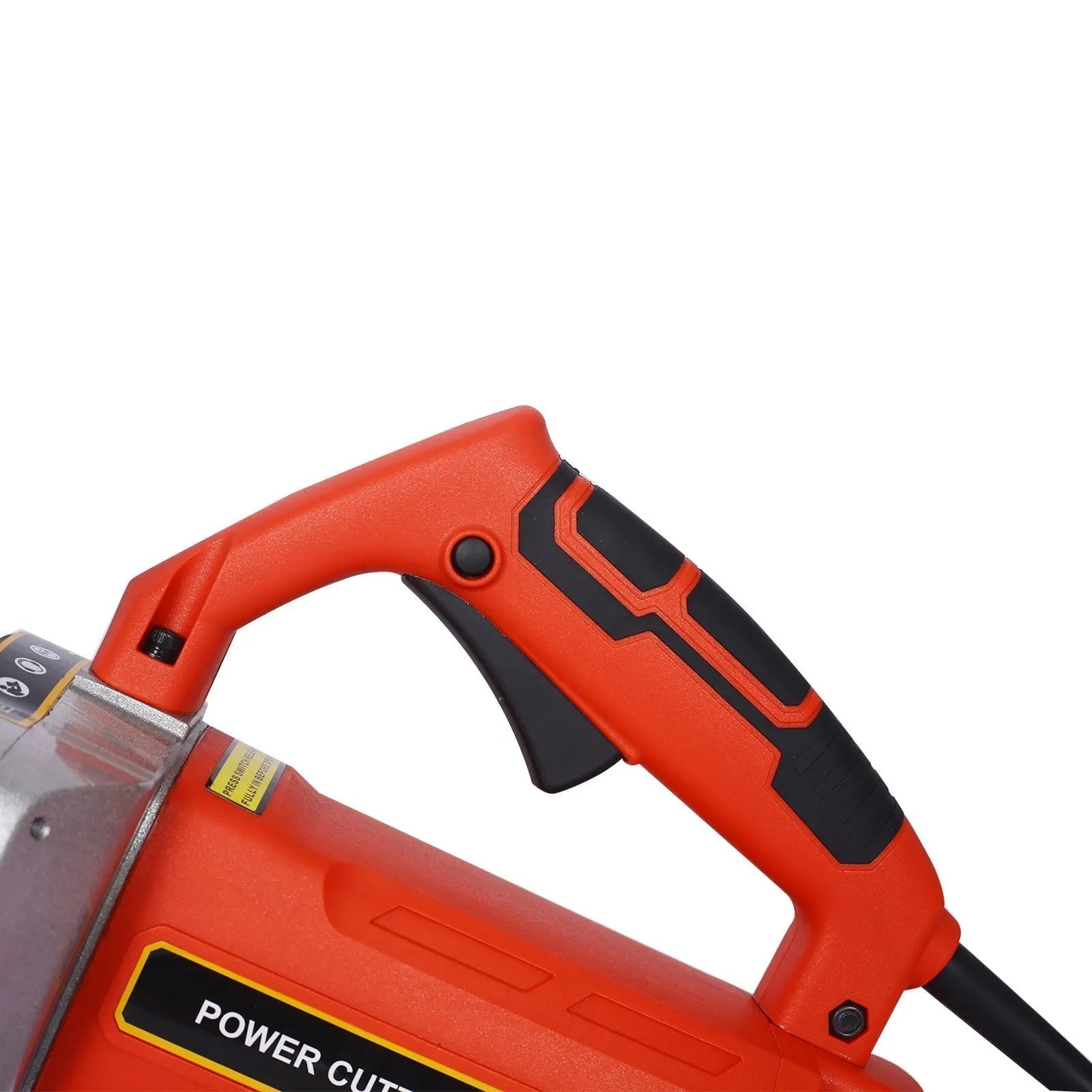 Electric 14″ Wet/Dry Concrete Cut-Off Saw with Guide Roller &amp; Water Line Attachment