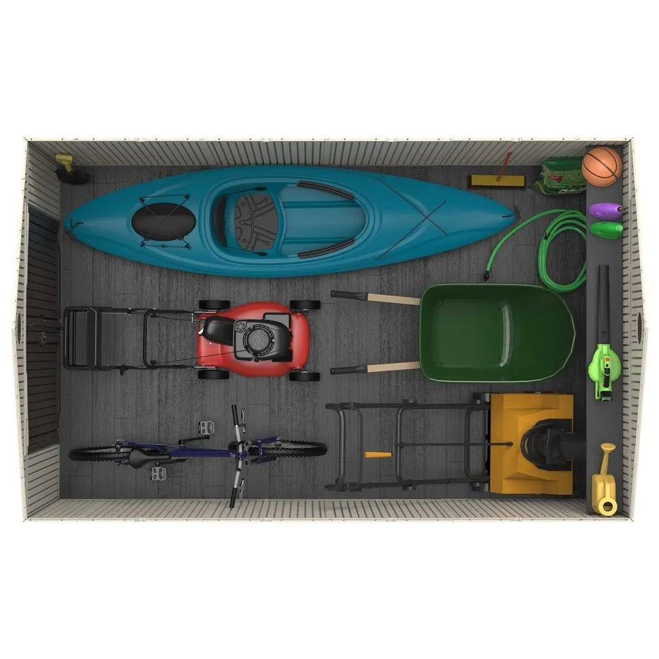 Lifetime 8 Ft. X 12.5 Ft. Outdoor Storage Shed – 60305