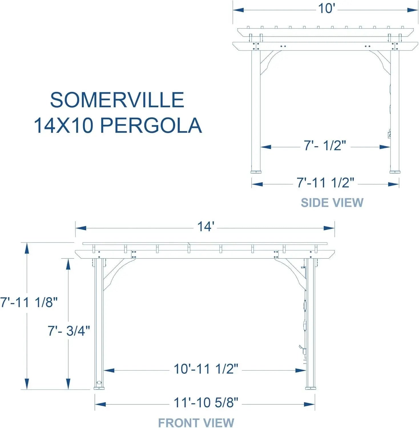 Backyard Discovery Somerville Pergola
