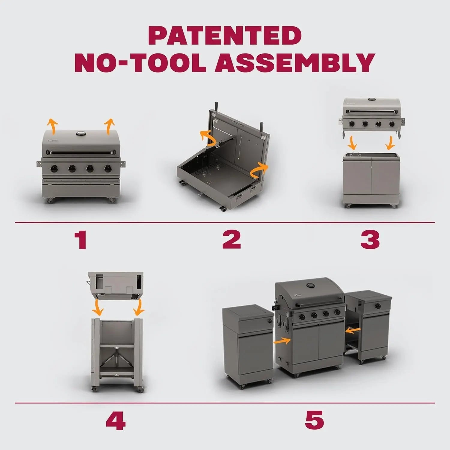 TYTUS Fresno Series 5 Burner Grill TDT-021