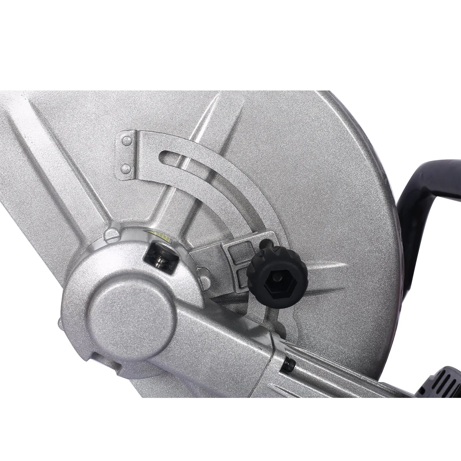Electric 14″ Wet/Dry Concrete Cut-Off Saw with Guide Roller &amp; Water Line Attachment