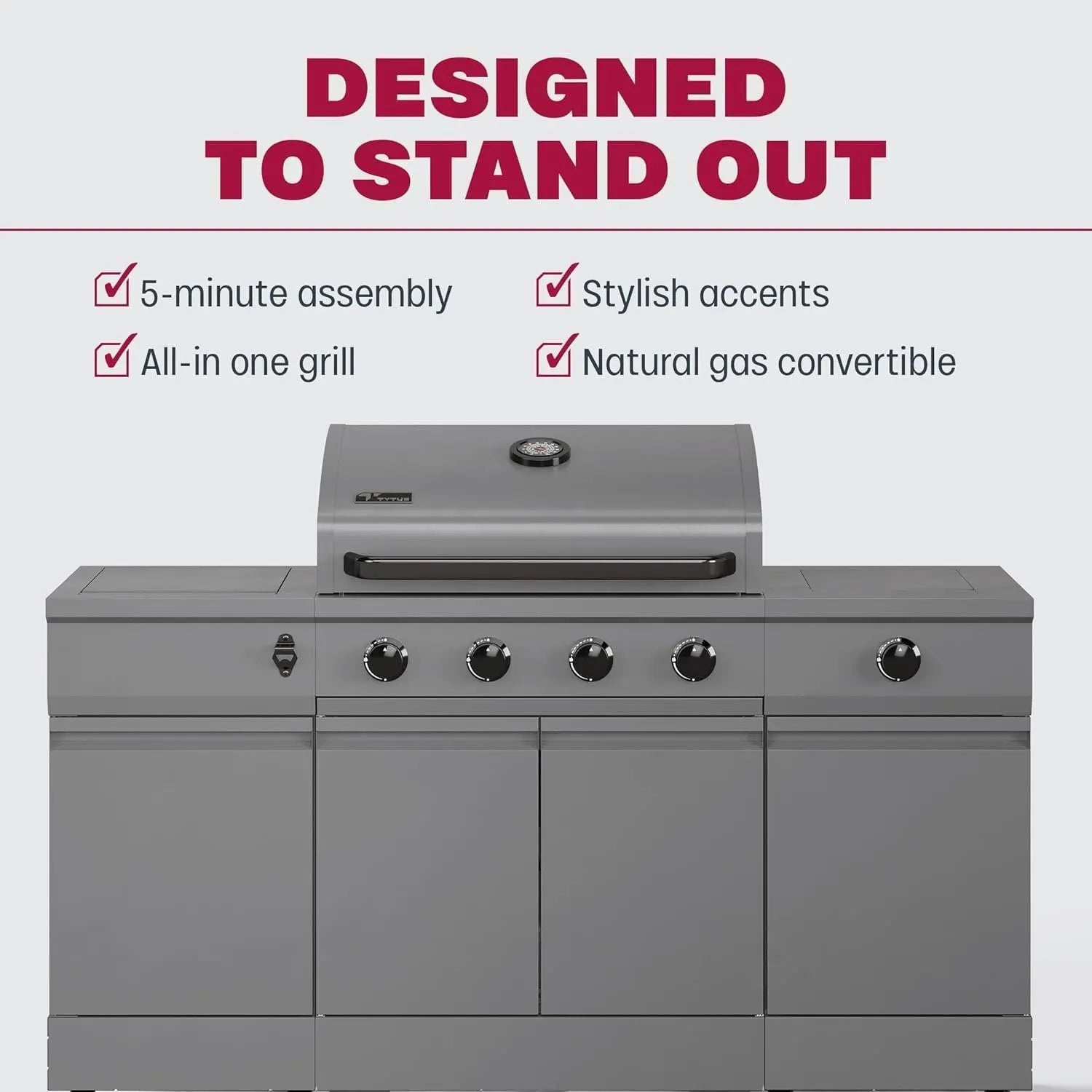 TYTUS Fresno Series 5 Burner Grill TDT-021