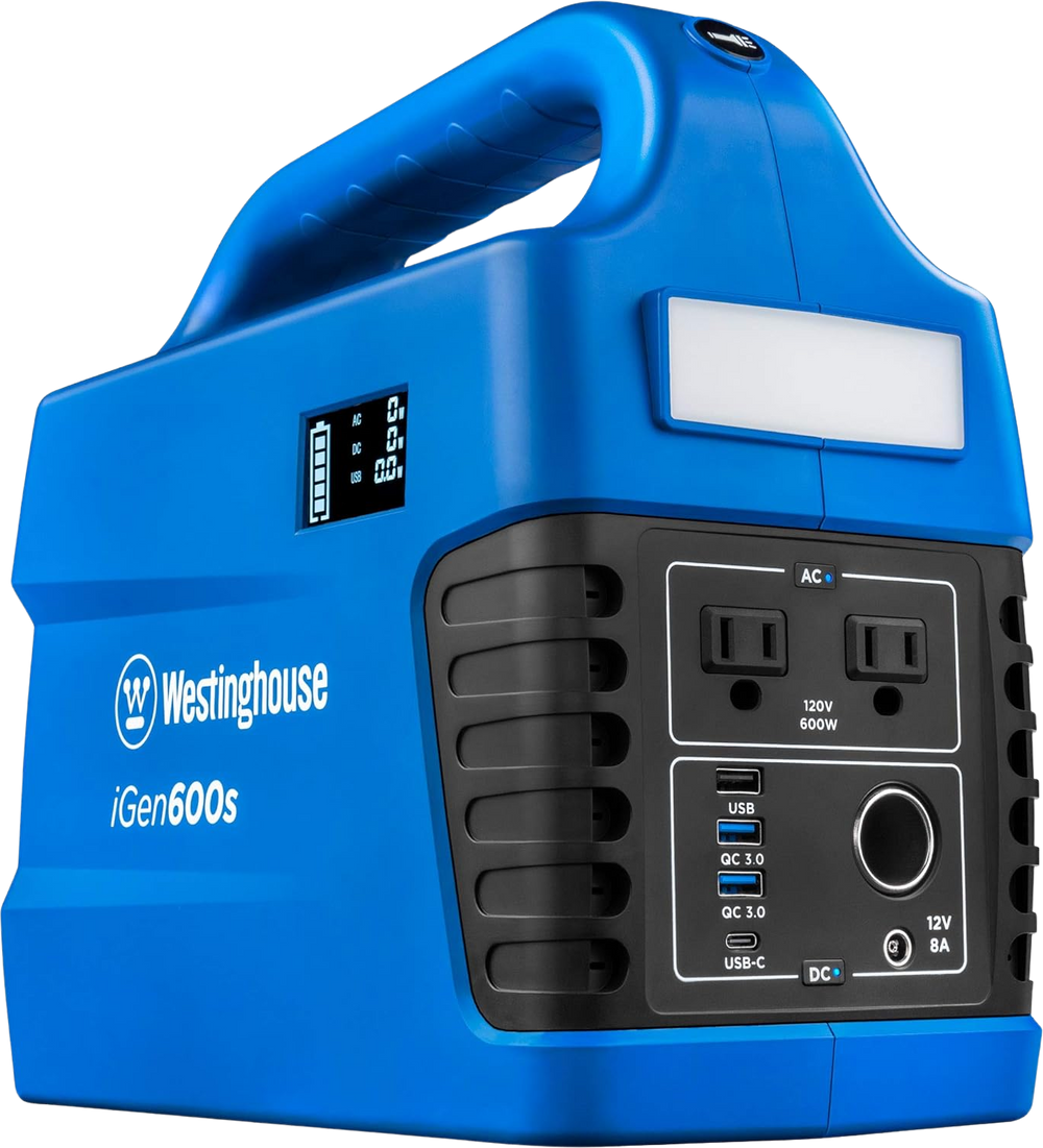 Westinghouse iGen600s Portable Power Station 600W 592Wh New