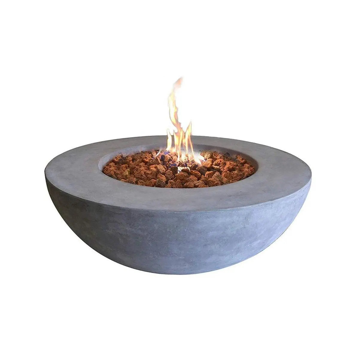 Orren Ellis Lunar Bowl / Roca Outdoor Concrete Fire Pit