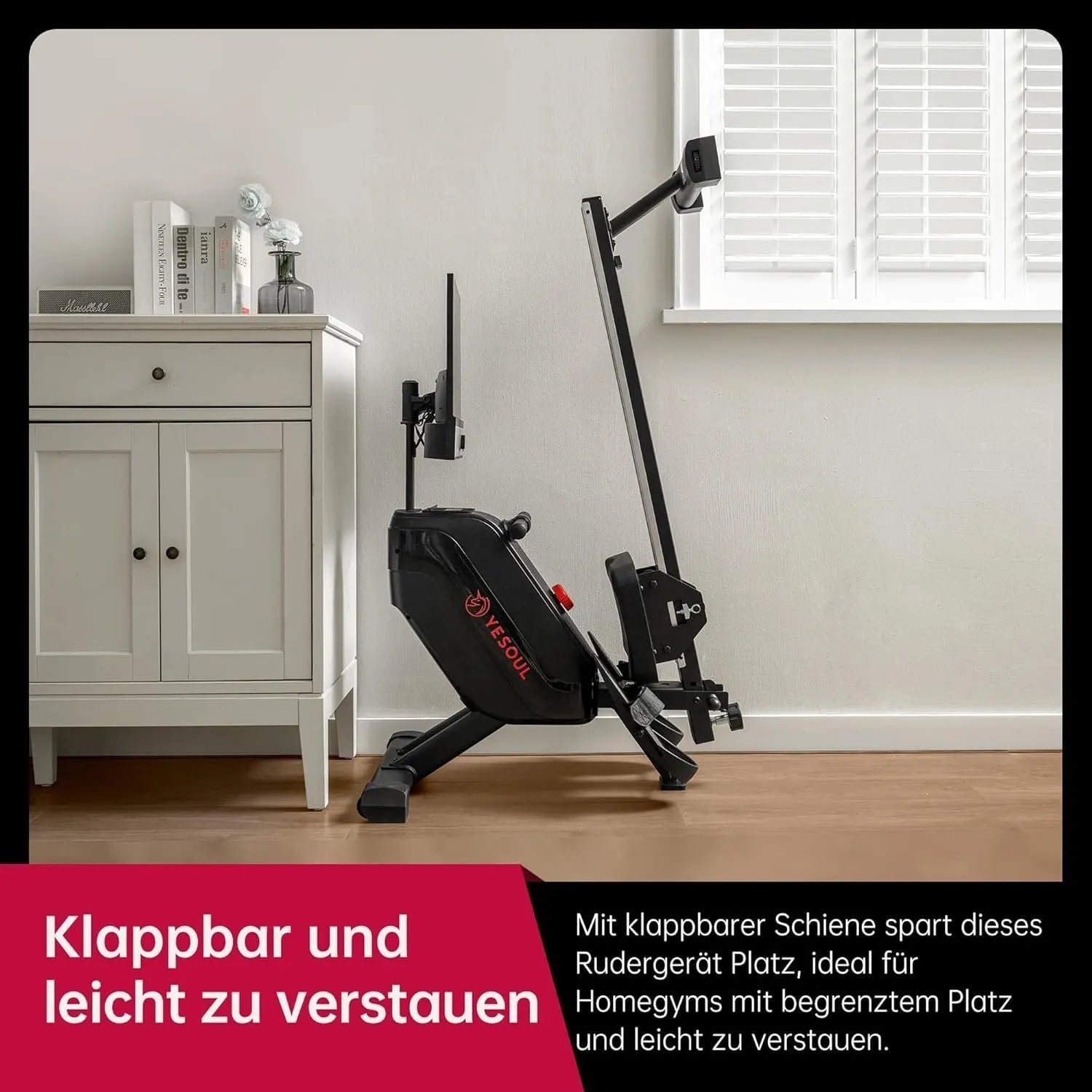 Yesoul Rower R1 Plus 21.5″ HD Screen