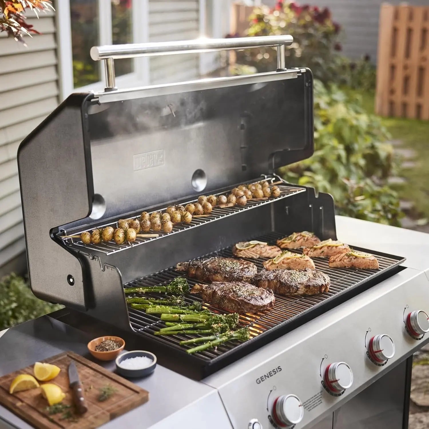 Weber Genesis S-415 Gas Grill (Natural Gas)