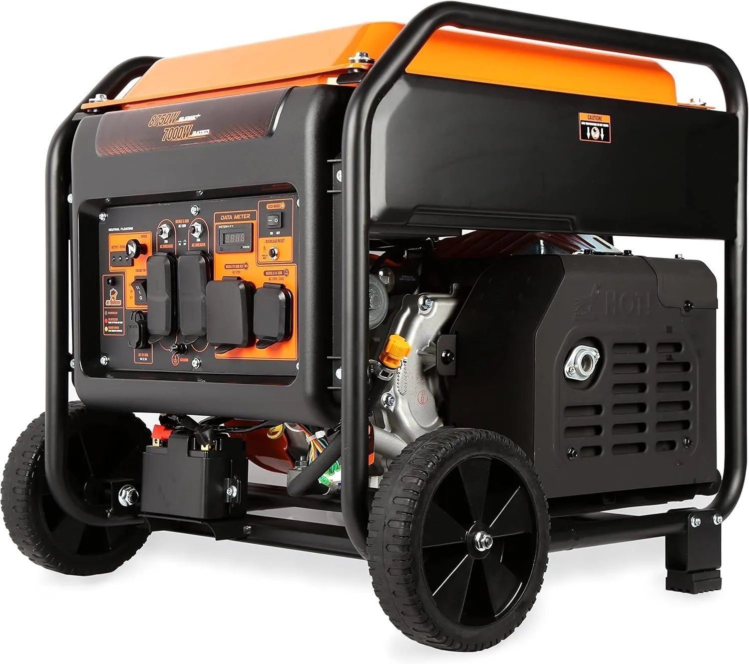 WEN DF875iX 8750-Watt RV and Transfer-Switch-Ready 120V/240V Dual