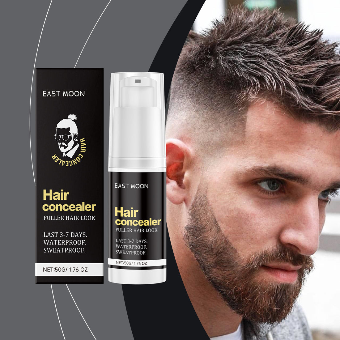 East Moon Hair Masking Cream, Covers Hair Seams, Modifies And Fluffs Hair,