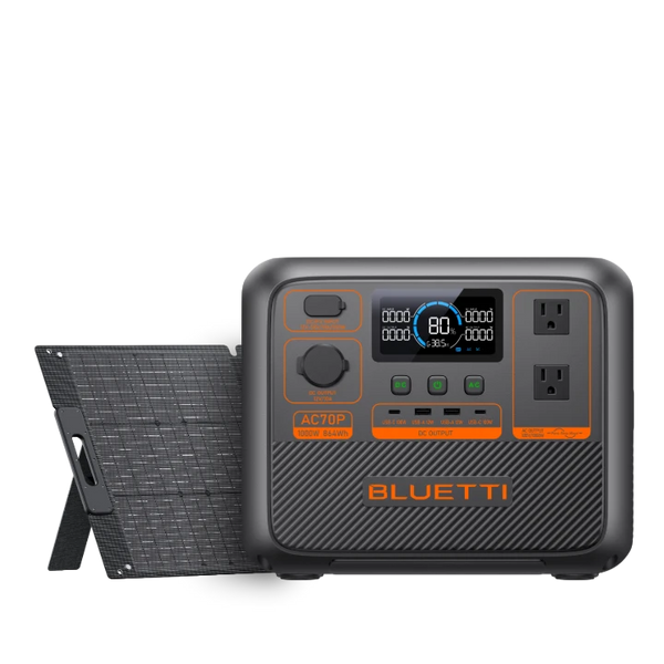 BLUETTI AC70P Portable Power Station | 1000W 864Wh
