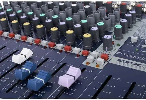 Soundcraft EFX8 High-Performance 8-Channel Lexicon Effect Mixer