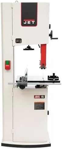 JET 15-Inch Woodworking Bandsaw, 3 HP, 230V 1Ph (Model JWBS-15-3)