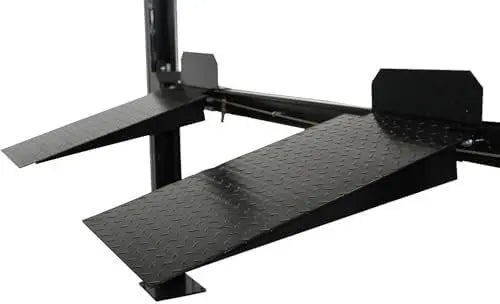 APlusLift HW-8S 8000LB 4-Post Portable Storage Service Car Lift / 3 Year Warranty