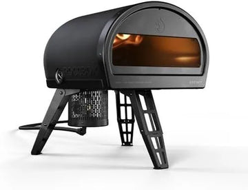 Gozney Roccbox Outdoor Pizza Oven, Black, Portable, Gas &amp; Wood Fired, Restaurant-Grade