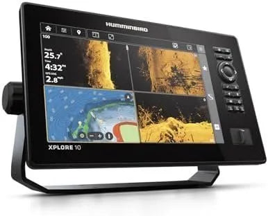 Humminbird XPLORE 10 GPS Fish Finder with Transducer, MEGA Side Imaging+ &amp; HD Touchscreen Display