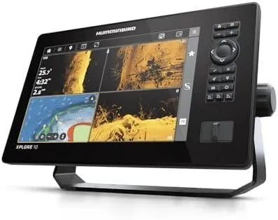 Humminbird XPLORE 10 GPS Fish Finder with Transducer, MEGA Side Imaging+ &amp; HD Touchscreen Display