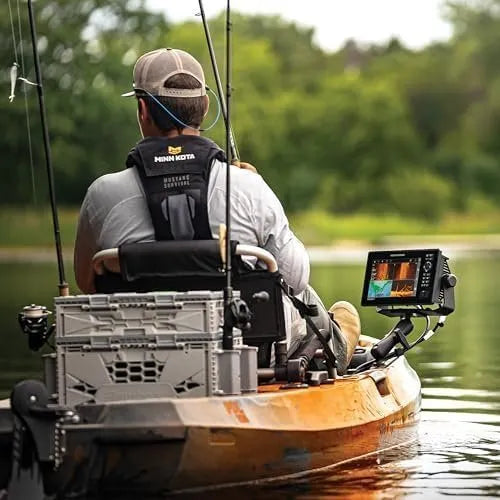 Humminbird XPLORE 9 GPS Fish Finder with Transducer, MEGA Side Imaging+ &amp; HD Touchscreen Display