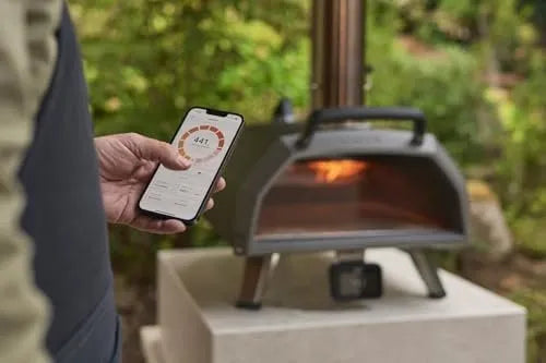 Ooni Karu 2 Pro Multi-Fuel Pizza Oven – Wood and Gas Outdoor Pizza Oven with Pizza Stone &amp; Integrated Thermometer, Pizza Oven Outdoor, Dual Fuel 16 Inch Pizza Maker, Outdoor Cooking Grill