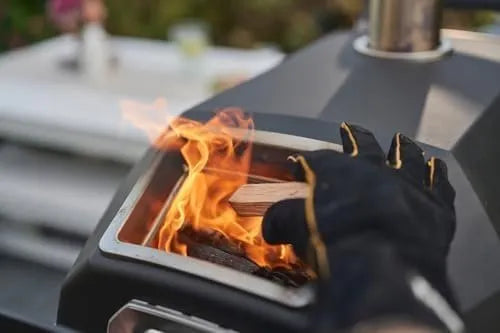 Ooni Karu 2 Pro Multi-Fuel Pizza Oven – Wood and Gas Outdoor Pizza Oven with Pizza Stone &amp; Integrated Thermometer, Pizza Oven Outdoor, Dual Fuel 16 Inch Pizza Maker, Outdoor Cooking Grill