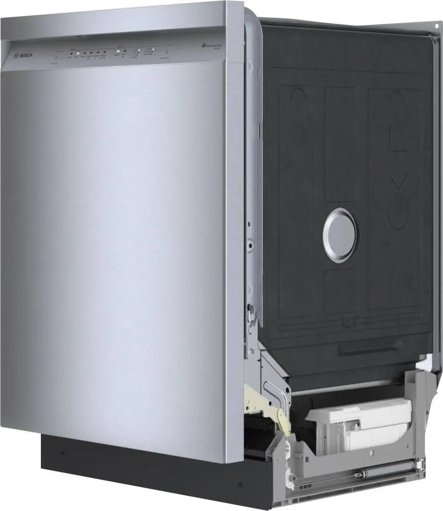 Bosch SHE41CM5N 300 Series 24″ Dishwasher 48 db – Recessed Handle, Stainless Steel