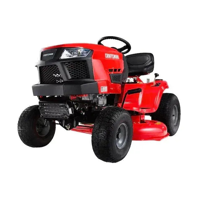 CRAFTSMAN T110 42-Inch 17.5 HP Gas Riding Lawn Mower Briggs &amp; Stratton Engine 7-Speed Manual Transmission