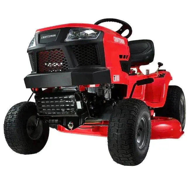 CRAFTSMAN T110 42-Inch 17.5 HP Gas Riding Lawn Mower Briggs &amp; Stratton Engine 7-Speed Manual Transmission