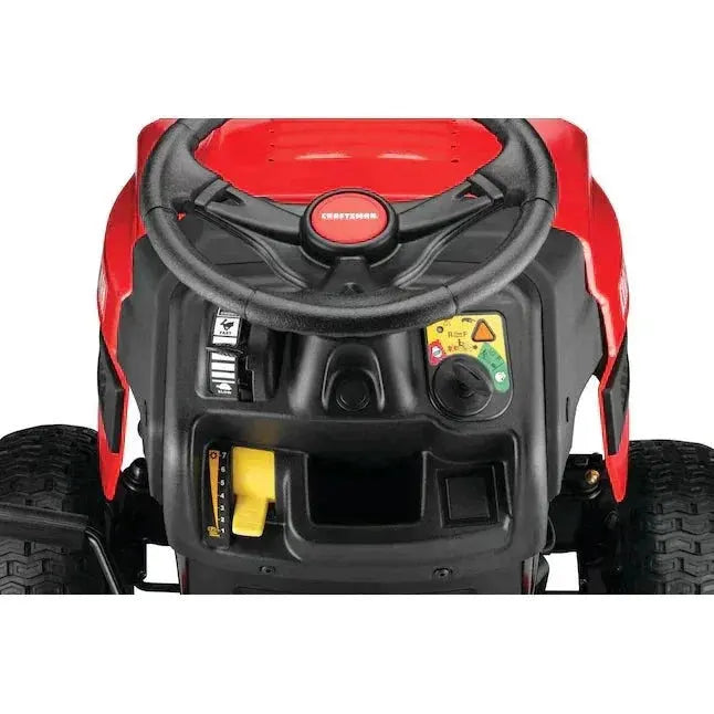 CRAFTSMAN T110 42-Inch 17.5 HP Gas Riding Lawn Mower Briggs &amp; Stratton Engine 7-Speed Manual Transmission