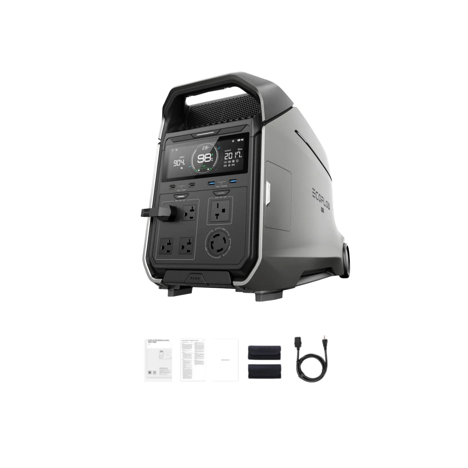 EcoFlow DELTA Pro 3 Portable Power Station | 4096Wh | 4000W | 2600W Solar Input