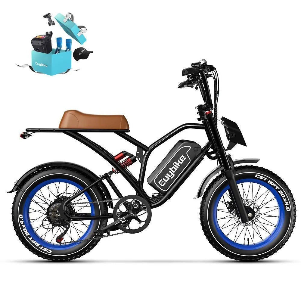 Euybike S4 Moped-Style Fat Tire Electric Bike