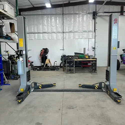 HD TWO POST LIFT | BASE PLATE | 12,000LB | SKU: QL12KB