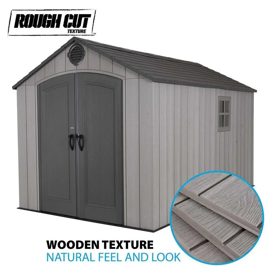 Lifetime 8 Ft. X 12.5 Ft. Outdoor Storage Shed – 60305