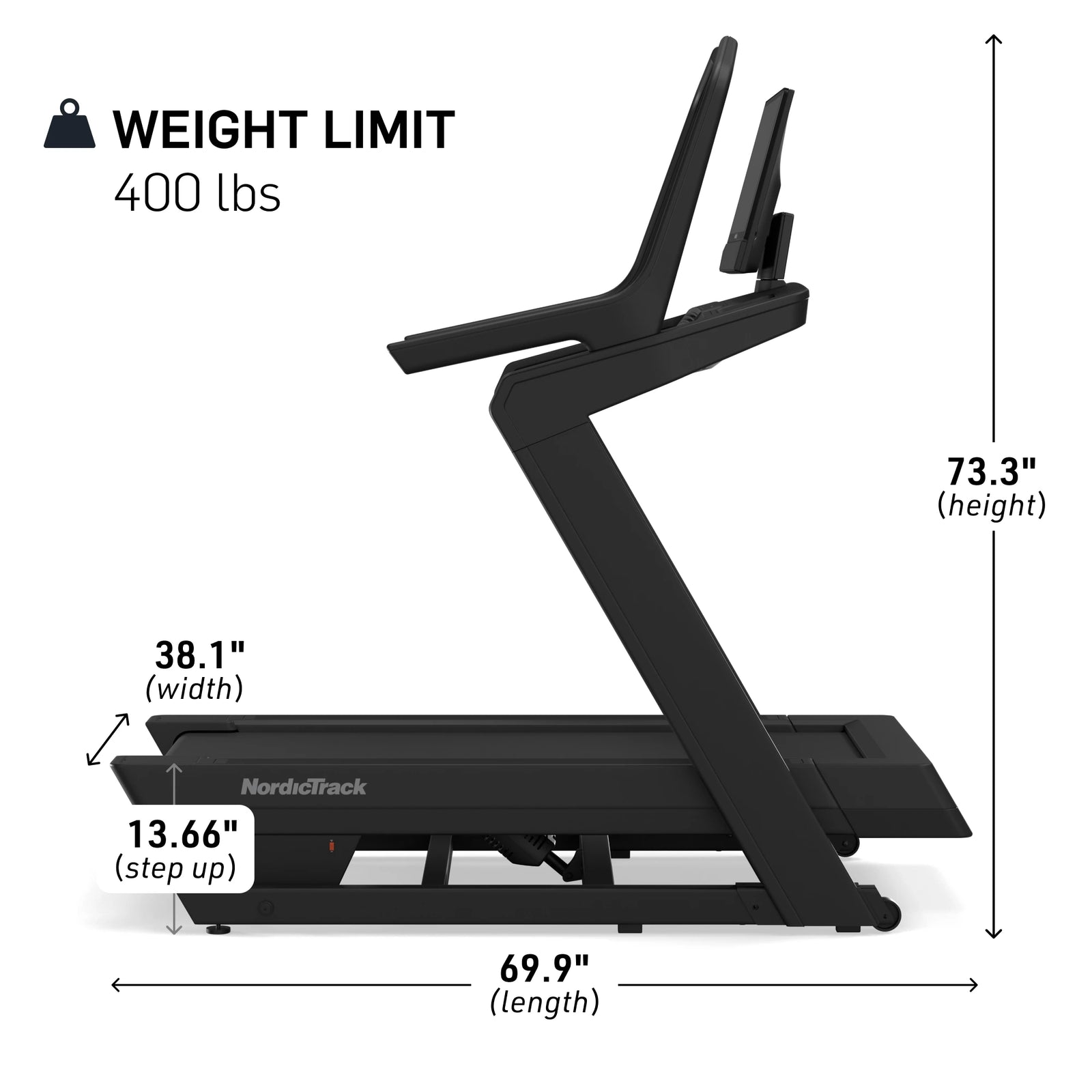NordicTrack X24 Incline Trainer Treadmill