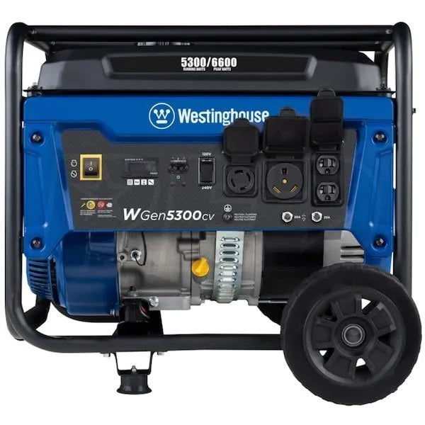 Westinghouse WGen5300cv – 5300 Watt Portable Generator w/ CO Sensor (49-State)