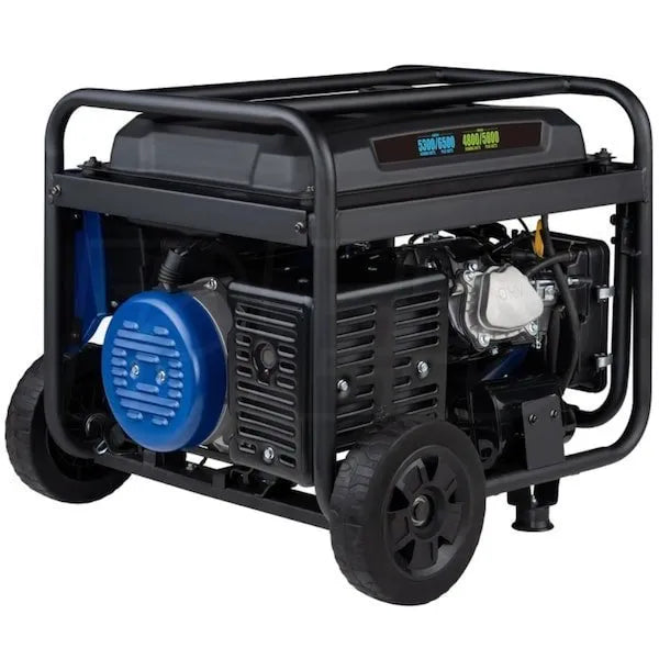 Westinghouse WGen5300DFcv – 5300 Watt Dual-Fuel Portable Generator w/ RV Outlet &amp; CO Sensor (49-State)