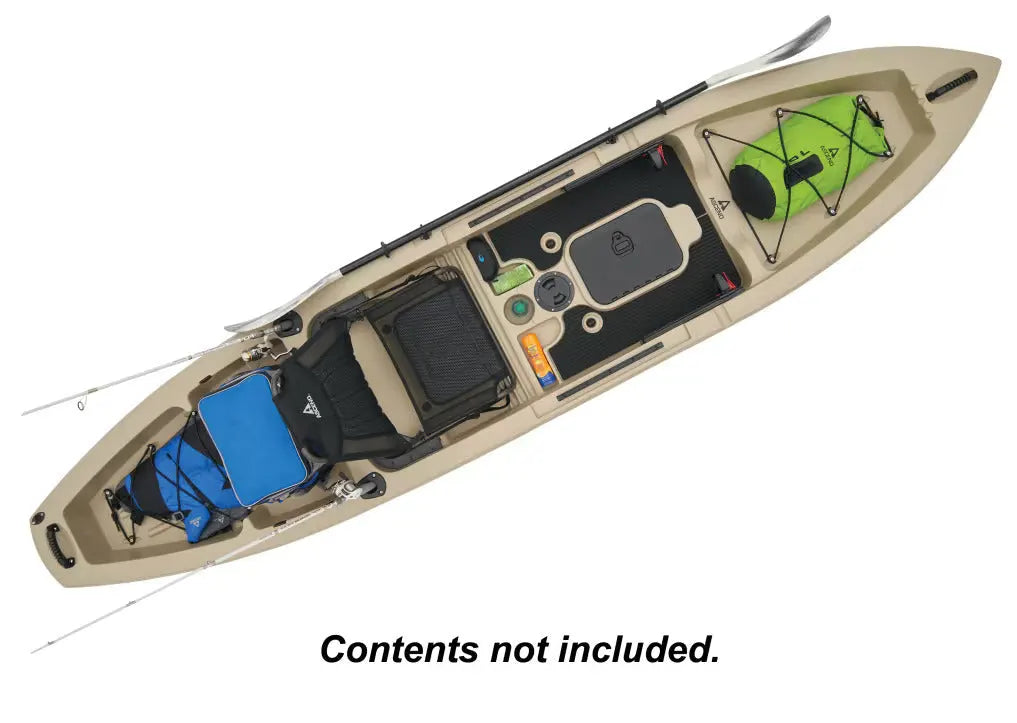 ASCEND 12T | 12ft. Sit-On Fishing Kayak Stable, Durable &amp; Comfortable Design with Adjustable Seat
