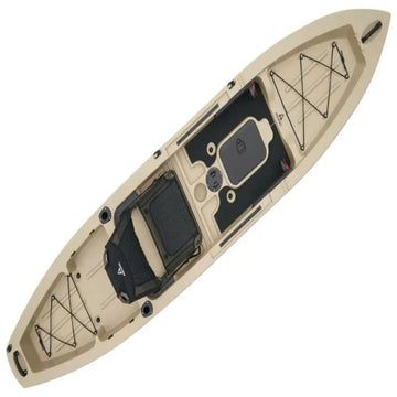 ASCEND 12T | 12ft. Sit-On Fishing Kayak Stable, Durable &amp; Comfortable Design with Adjustable Seat